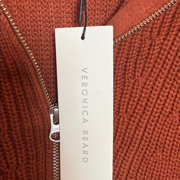 VERONICA BEARD MISTY HALF ZIP SWEATER SIZE MEDIUM NWT - Picture 5 of 7